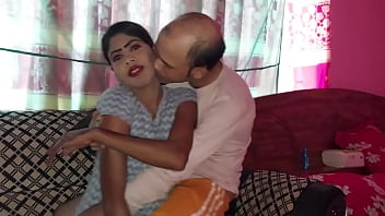 Preview 1 of Hinde Sxye - Black teens babes takes on a hard cock couple fucks ,  Manik Mia and Mst Sumona