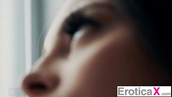 Preview 1 of Wwe Sexe Com - Brunette Beauty Has Lazy Afternnon Sensual Fuck - Maddy May - EroticaX