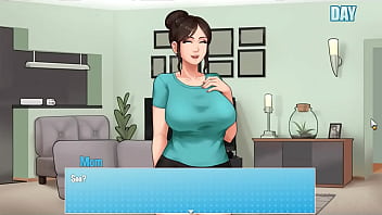 Preview 1 of Fat Mom With Big Cock - Let&acute_s play House chores Part 1