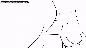 Preview 2 of Fake Cole - Black And white animated gay porn part 2