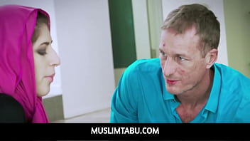 Preview 2 of Amai Liu Anal Compilation - MuslimTabu-Horny muslim arab teen Nikki Knightly unveils her asshole but keep her hijab covering her head while she lets her anal fuck her