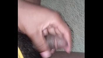 Preview 2 of Japanese Porn Student Water - I want to stroke my small brown cock 5