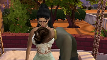 Preview 2 of Mom Son Yahoo Anal - Indian girl has to try out her new husband while parents are watching and having sex