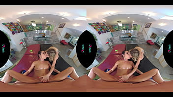 Preview 3 of Pava Xxx Hot - VRHUSH Lily Adams and Alexis Fawx share a big cock