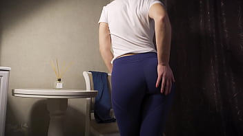 Preview 1 of Teen Fisf - Real Amateur Homemade Leggings And Jeans Ass Tease
