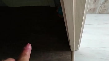 Preview 1 of Teen Bulls - I spy on my stepsister and pour my cum on her tits,  she doesn&#039_t know about it,  love jerk off on her