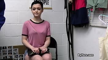 Preview 2 of Xxx Sexce Girl - Suspicious short raven haired babe fucked at office