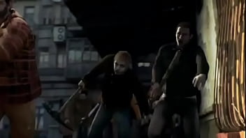 Preview 2 of Sunny Mastrubating - Resident evil : La maldici&oacute_n pel&iacute_cula completa en espa&ntilde_ol
