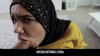 Preview 4 of Bur Farana - MuslimTabu-Teen Stepsis In Hijab Knows What The Price Is