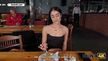 Preview 2 of Old Man Sixx Videos - HUNT4K. Hunter found a pretty petite babe Ara Mix in a cafe and showed her real sex in the toilet