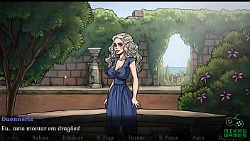 Preview 2 of Oily Jepun - Game of Whores ep 13 Primeira Sexo com Daenerys e Roubei sua Calcinha