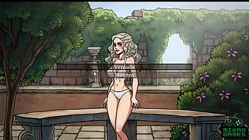 Preview 4 of Oily Jepun - Game of Whores ep 13 Primeira Sexo com Daenerys e Roubei sua Calcinha