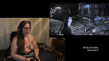 Preview 1 of Boy Gym Mom - Naked Evil Within Play Through part 5