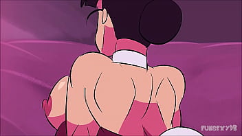 Preview 3 of Ukraine Striptease - The Bunny Club: Chi-chi gets railed by Turles (Funsexydb Hentai Parody)