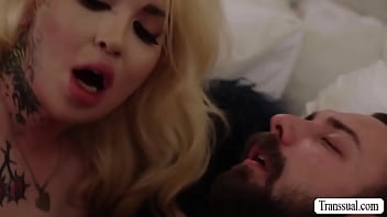 Preview 4 of Steps Help - Bed seller gets his ass dominated by his shemale customer