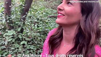 Preview 3 of Karishma Kapoor Xxx Video Saxy - PORNO REALIT&Eacute_ - Tu me trouves,  je te suce! 3 inconnus me croisent et je les pompe dans un bois