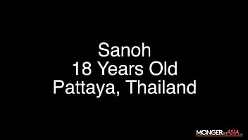 Preview 1 of Nude Ahow - Tiny Thai gets bred by a horny foreigner