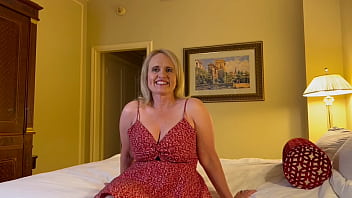 Preview 3 of Hungarian Outdoor - Casting Curvy: Thick Married MILF Fucks During Audition
