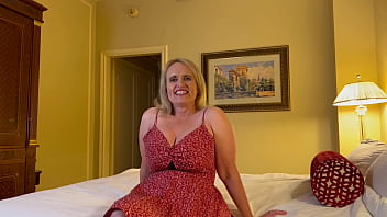 Preview 1 of Hungarian Outdoor - Casting Curvy: Thick Married MILF Fucks During Audition