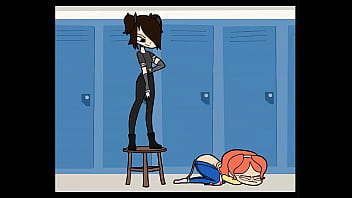 Preview 3 of Desperate Sis - Animated girl wedgies compilation #1