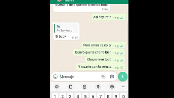 Preview 3 of Aslil Xx1 - Chateando con mi exnovio parte 2