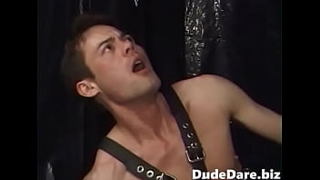 Preview 4 of Husband Watches Wife Kissing - Stud hammered in the ass thoroughly after throating the huge cock to erection