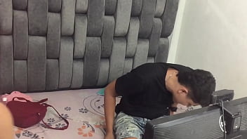 Preview 1 of Level Down - me follo a mi hermanastro bien duro mientras no est&aacute_n nuestro padres(highlight)