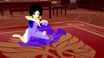 Preview 4 of Pakistan Xxx Galia Boys - Dragon Ball hentai - Videl Fucked and Handjob - Japanese Asian Manga Anime Film Game Porn