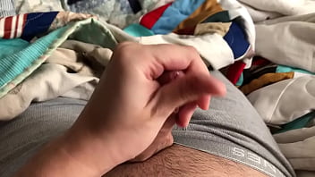 Preview 1 of Milla Vincent Whit Black - Making sperms come out of my penis