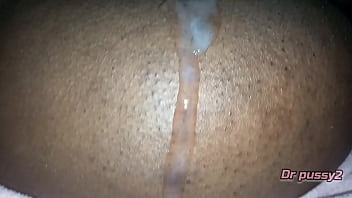 Preview 1 of Virgin Fuok - DR PUSSY2 - Ebony casada fica com o cu cheio de s&eacute_men para o corno ver