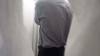 Preview 1 of Nick Male - Sex model mars6mars masturbate at WC (spy cam)