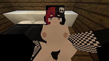 Preview 3 of Vsnok Hotomom - Minecraft girl Ellie has missionary sex