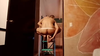 Preview 4 of Sani Nion Xxx - Duncan Moreno Jugando con dildos #18