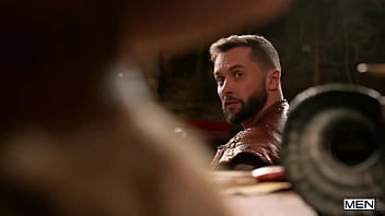 Preview 3 of American Bbq - Norse Fuckers Part 1/ MEN / Tyler Berg,  Craig Marks  / stream full at  www.sexmen.com/slid