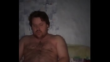 Preview 1 of Dress Gagged - Gay man sat down on the couch to masturbate!