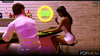 Preview 1 of Garl And Doog Sex - Hot Black Girl Spend Party Night with Young Boy#POPMEN1
