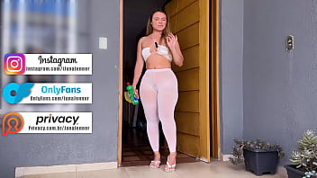 Preview 1 of Hot Sunny Leon Fuking - Delicia de gatinha fazendo v&iacute_deo para o youtube