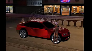 Preview 2 of Video Peye - NAKED MALE CAR WASH