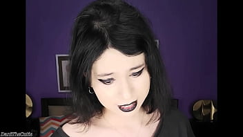 Preview 4 of Pakistan Pashto Sex Videos Play - badass emo goth girl DaniTheCutie agrees to strip and get fucked by a machine for money