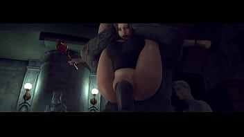 Preview 2 of Duacter Dady Xnxxx Viode Downlod - Claire VS Tyrant by @Xxx3Dx with KumBomb as VA