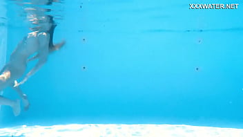 Preview 2 of China Vidoxxx - Russian baddy Ivi Rein gets horny underwater