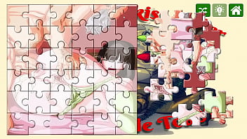 Preview 2 of Mam Sex With Son Friends - Hentai Jigsaw Puzzle Collection Christmas Edition Game Play Trailer