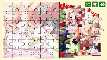 Preview 1 of Mam Sex With Son Friends - Hentai Jigsaw Puzzle Collection Christmas Edition Game Play Trailer