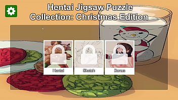 Preview 4 of Mam Sex With Son Friends - Hentai Jigsaw Puzzle Collection Christmas Edition Game Play Trailer