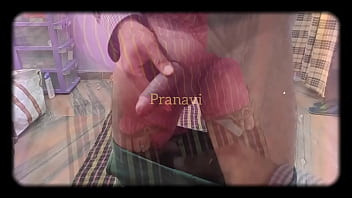 Preview 4 of Cewek Korea Onani - Pranavi taking cumshot Telugu dirty audio