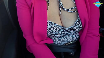 Preview 3 of Danny D Nika Noire - Dirty talk on the way to a dirty weekend break