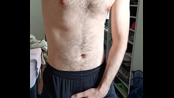 Preview 2 of Tyna Yuzugi - Meu pau pulsando nos shorts depois do futebol