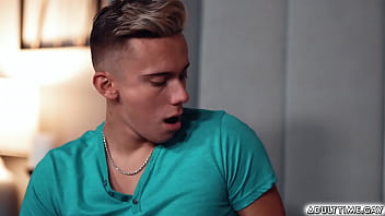 Preview 2 of Bollywood Movie Indian - Carter Del Rey accidentally walks into Drew&#039_s bedroom and sees him resting shirtless and hard on. Carter starts to get attracted and horny so he blow it