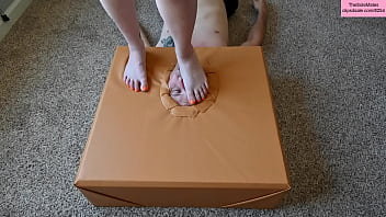 Preview 3 of Amerka Sex Xxxx - TSM - Rhea tramples my face in a worship box