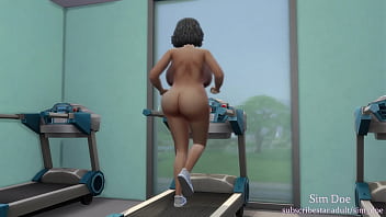 Preview 2 of Nepali Sexy Bf - Hot gilf at the gym